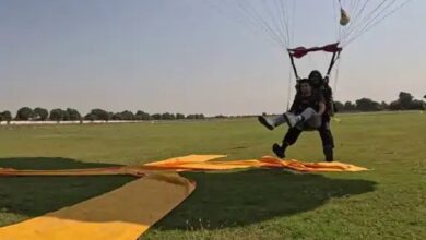 उज्जैन में स्काई डाइविंग फेस्टिवल